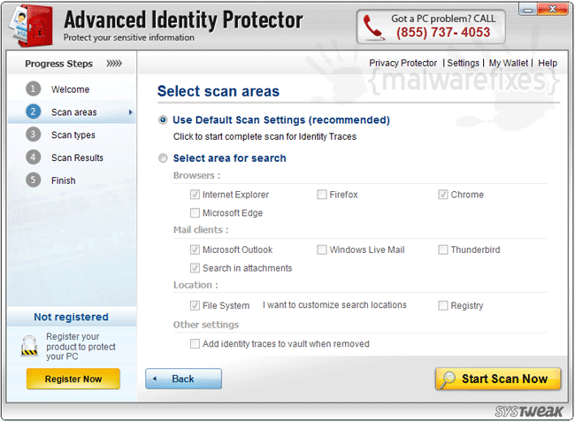 What is advanced identity protector